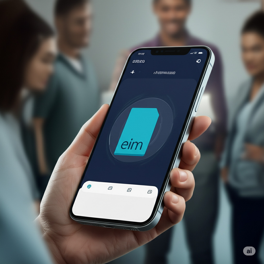 eSIM Teknolojisi İkonu